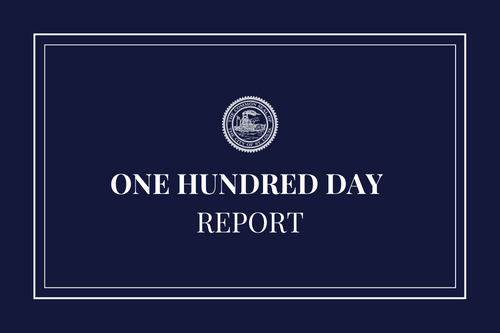 Common Seal of the City of St Louis and Title One Hundred Day Report