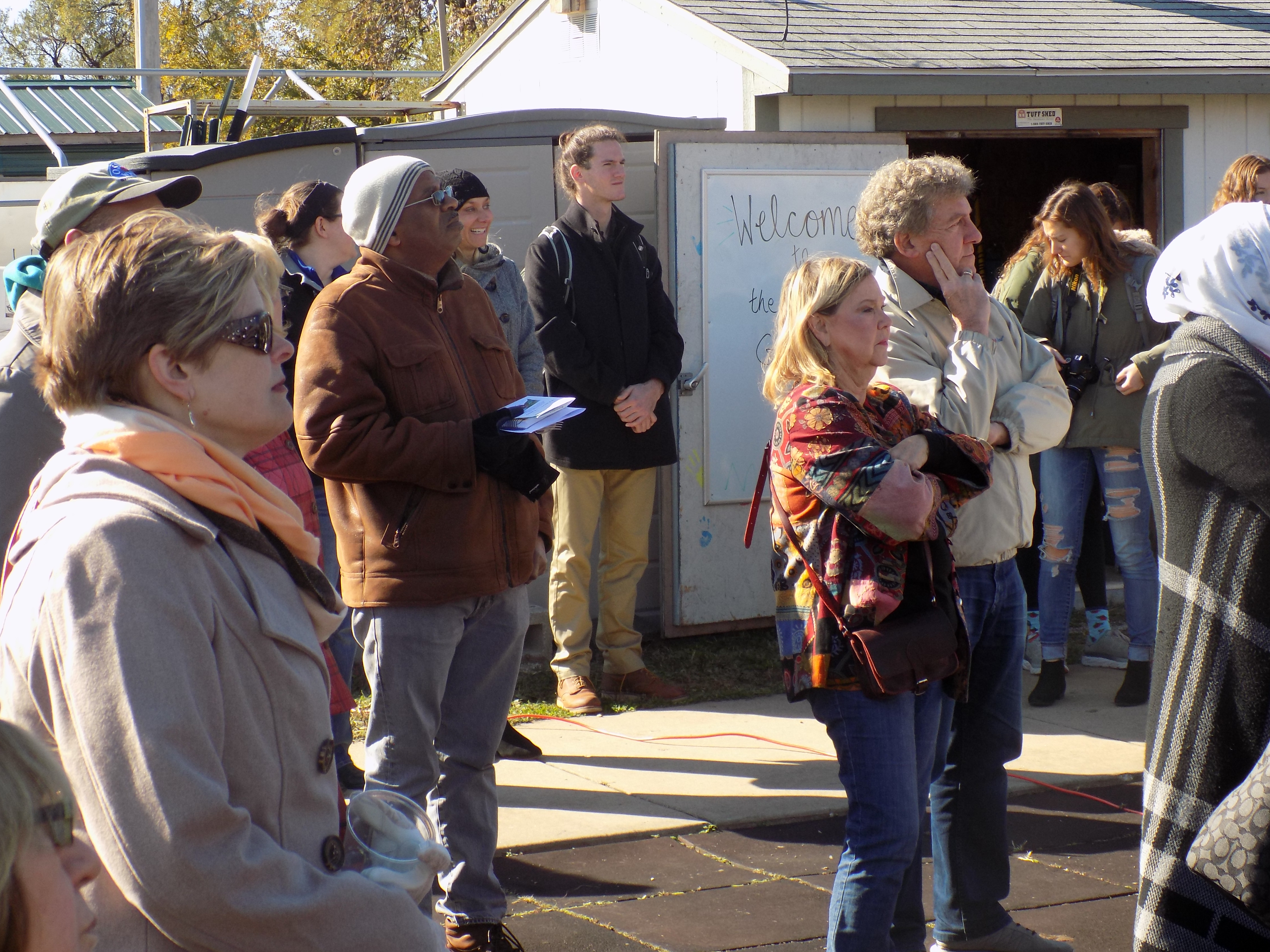 Food Day Participants hear about how to promote sustainable, healthy, and just agricultural practices.