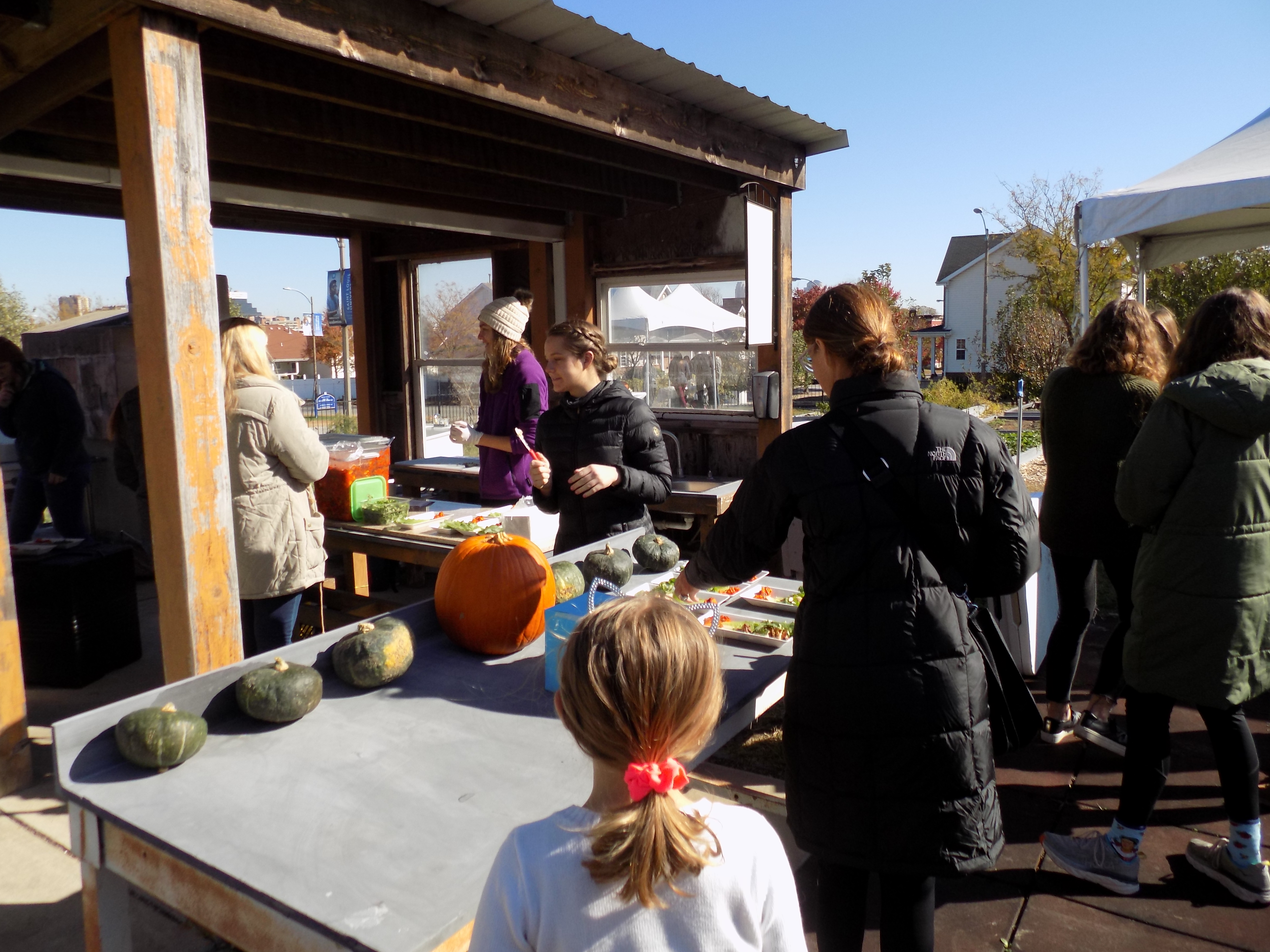 SLU Dietetic interns serve Food Day guests