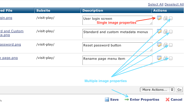 Upload Multiple Images - Descriptions