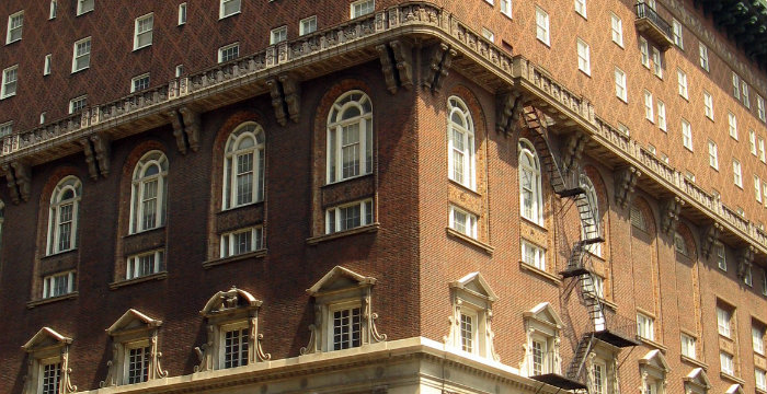 Missouri Athletic Club Exterior Building Detail