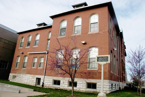 Adams Elementary on Tower Grove Avenue