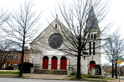 Lutheran church along Jefferson