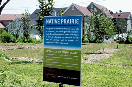 Native-prairie-sign-at-the-Botanical-community-garden