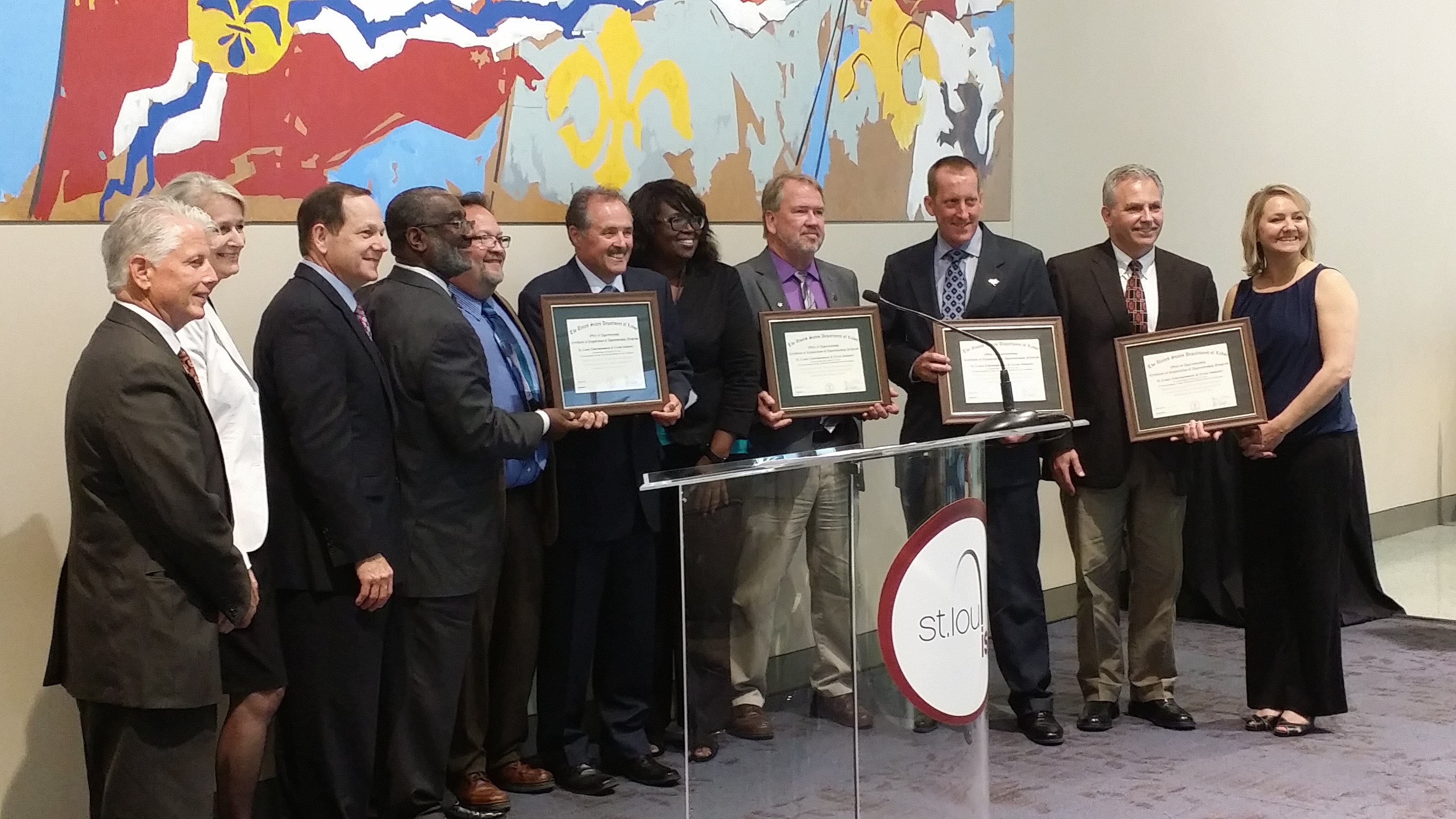 America's Center press conference