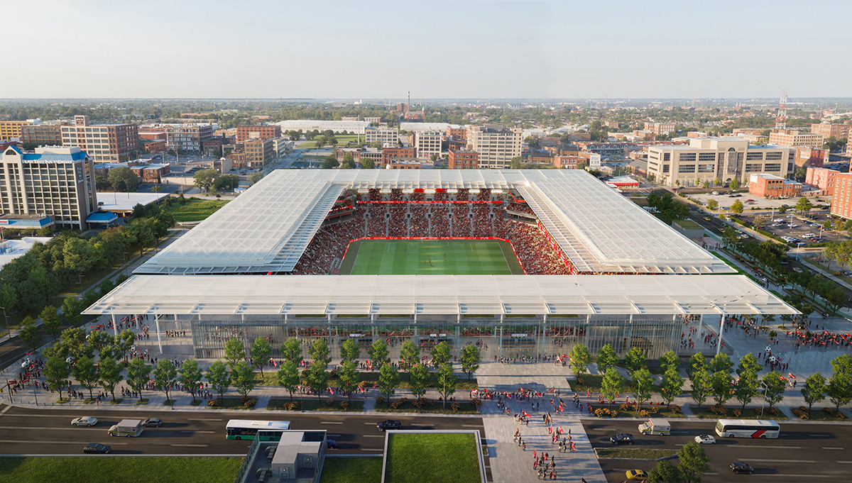 MLS Stadium Render - Close South