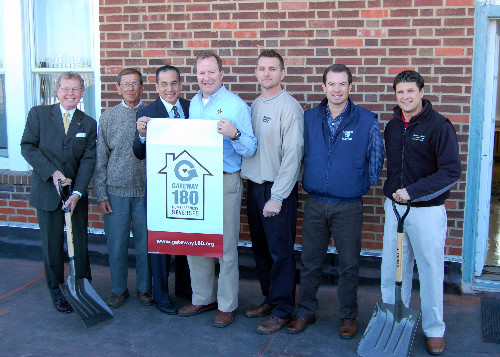 Gateway Roof Ceremony