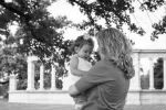 DOH Epidemiologist Kelly Zara holds her daughter Holly.