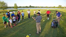 Mikal Guffey, golf pro at Grand Marais